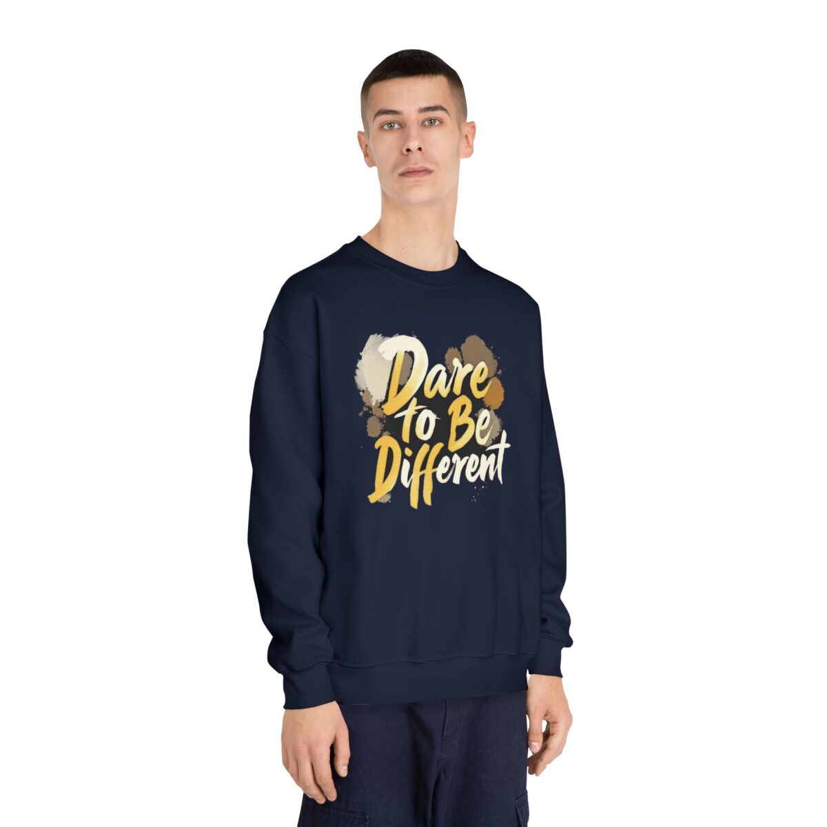 Dare to Be Different Unisex DryBlend® Crewneck Sweatshirt - Image 8