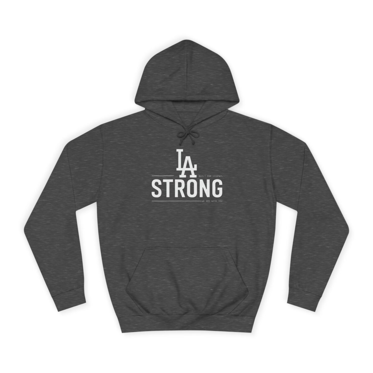 LA STRONG Unisex College Hoodie - Image 13