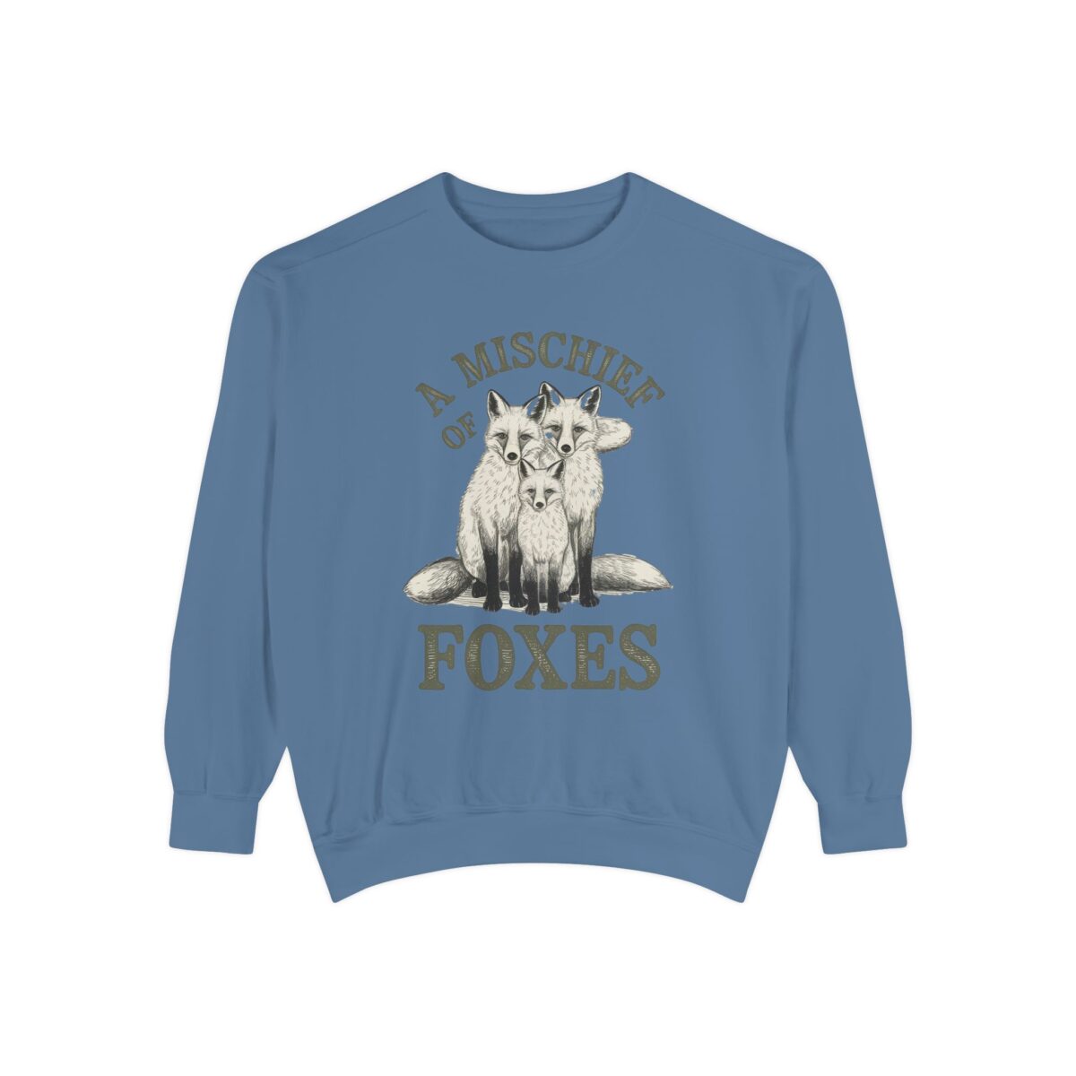 A mischief of Foxes Unisex Garment-Dyed Sweatshirt - Image 33