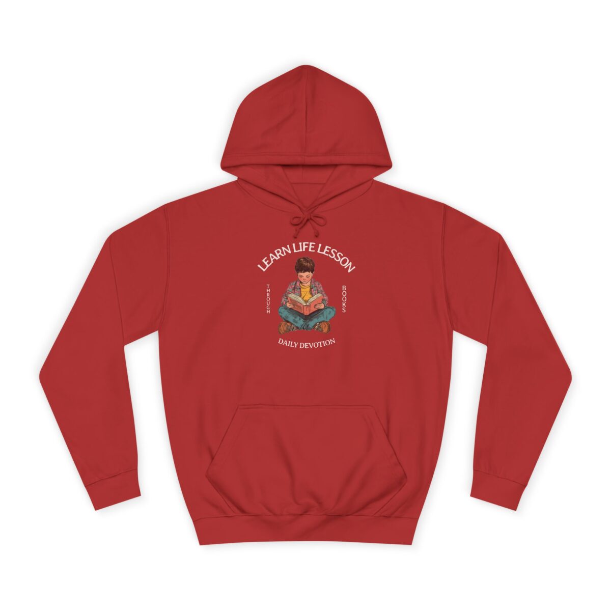 Through books Unisex College Hoodie - Image 41