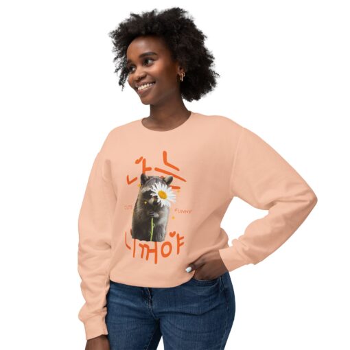 I'm yours Unisex Lightweight Crewneck Sweatshirt - Image 7