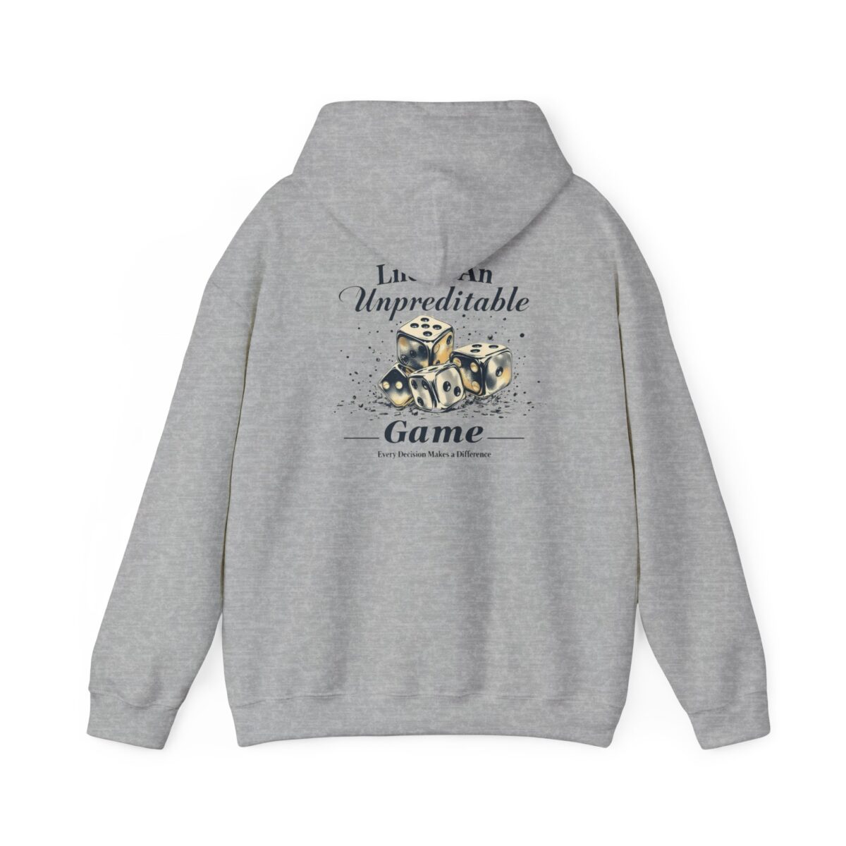 Life Is An Unpredictable Game Unisex Heavy Blend™ Hooded Sweatshirt - Image 10