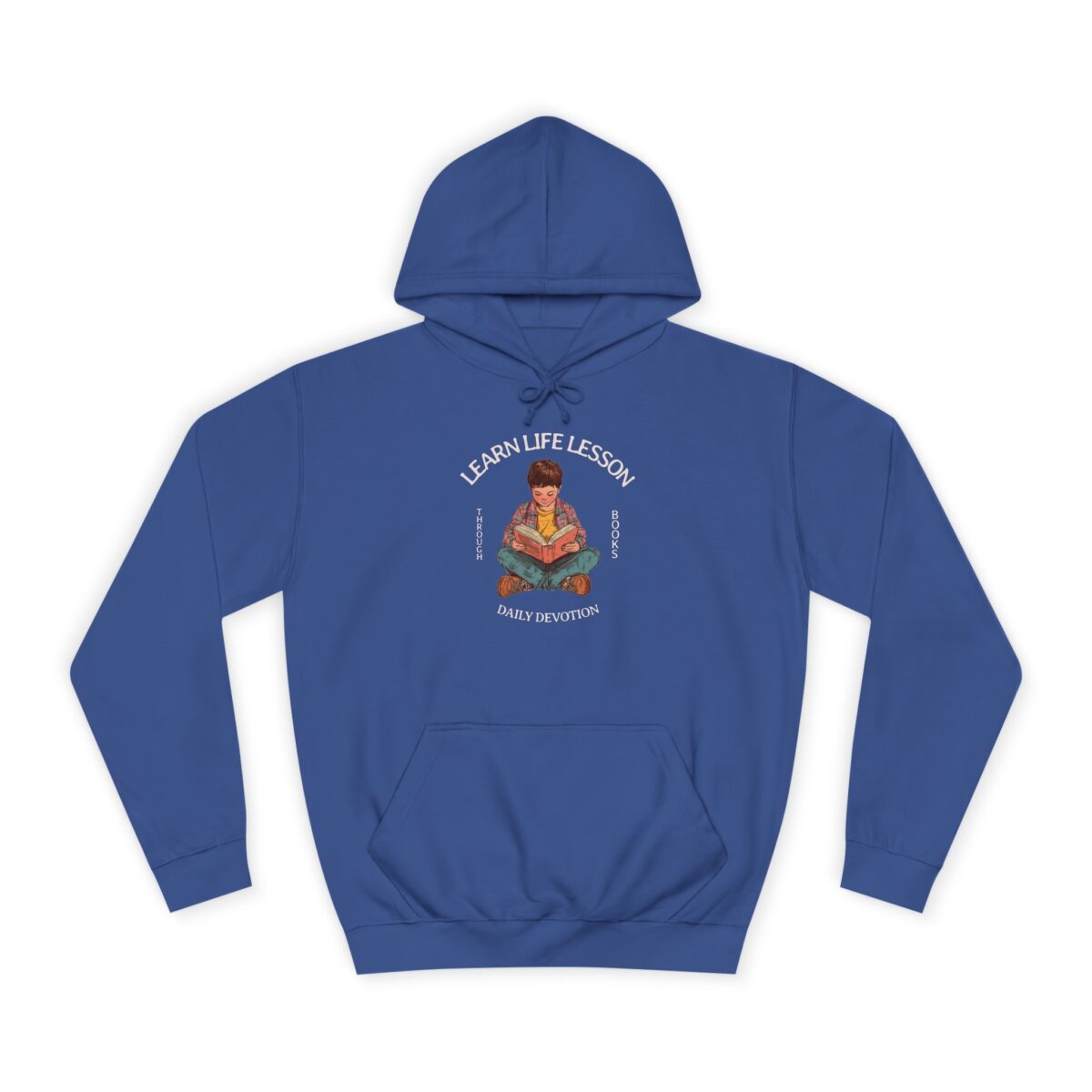 Through books Unisex College Hoodie - Image 17