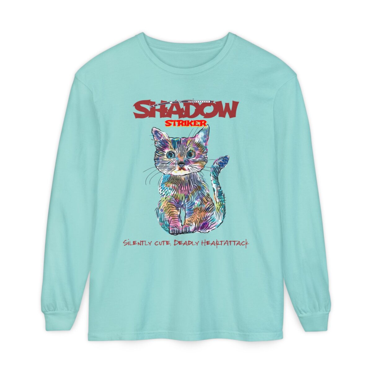 Shadow Striker Unisex Garment-dyed Long Sleeve T-Shirt - Image 33