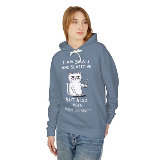 I'm high maintenance Unisex Lightweight Hooded Sweatshirt - Image 11