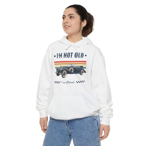 I am Classic Unisex Garment-Dyed Hoodie - Image 3