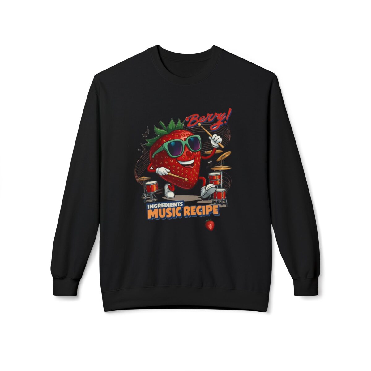 Berry Unisex Midweight Softstyle Fleece Crewneck Sweatshirt