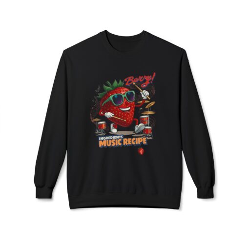 Berry Unisex Midweight Softstyle Fleece Crewneck Sweatshirt
