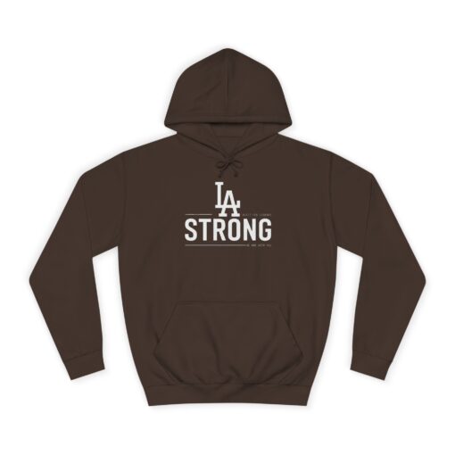 LA STRONG Unisex College Hoodie