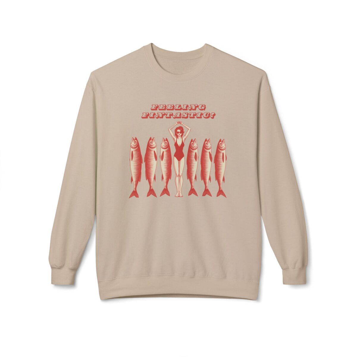 Feeling Fantastic Unisex Midweight Softstyle Fleece Crewneck Sweatshirt - Image 5