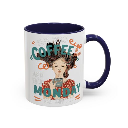 Strong Coffee Accent Coffee Mug (11, 15oz) - Image 6
