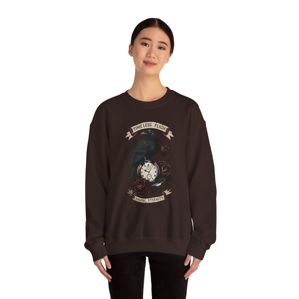 Timeless flight Unisex Heavy Blend™ Crewneck Sweatshirt - Image 12