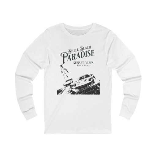 Shell Beach Unisex Jersey Long Sleeve Tee