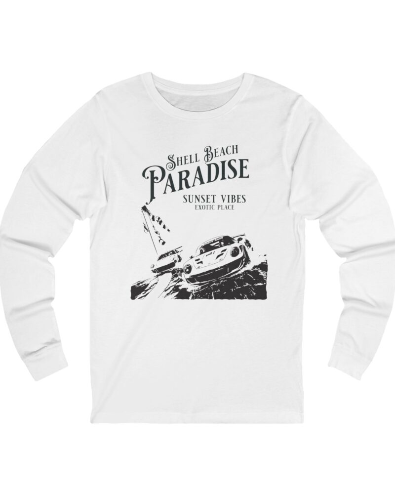 Shell Beach Unisex Jersey Long Sleeve Tee