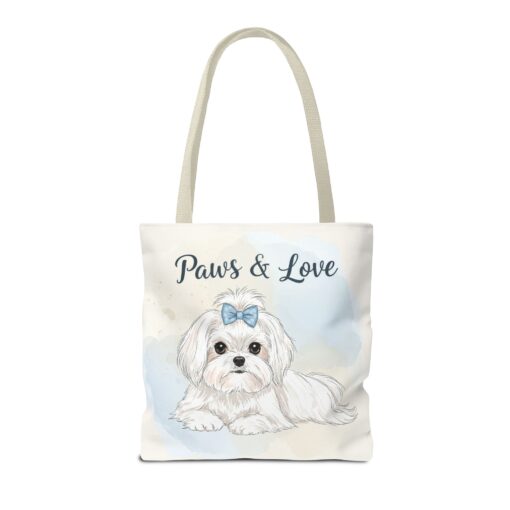 Paws & Love Dog Tote Bag - Cute Pet Lover's Carryall - Image 18