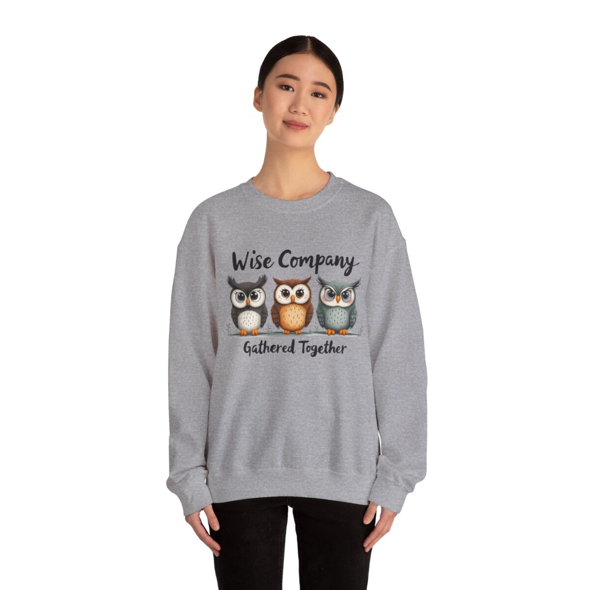 Wise Company Unisex Heavy Blend™ Crewneck Sweatshirt - Image 12