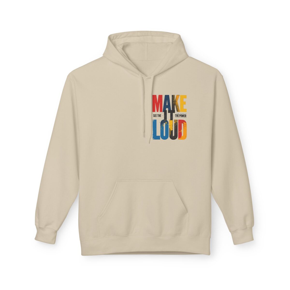 Make it Loud Unisex Midweight Softstyle Fleece Hoodie - Image 9