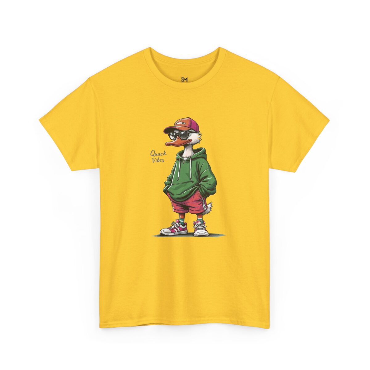 Quack Vibes Unisex Heavy Cotton Tee - Image 19
