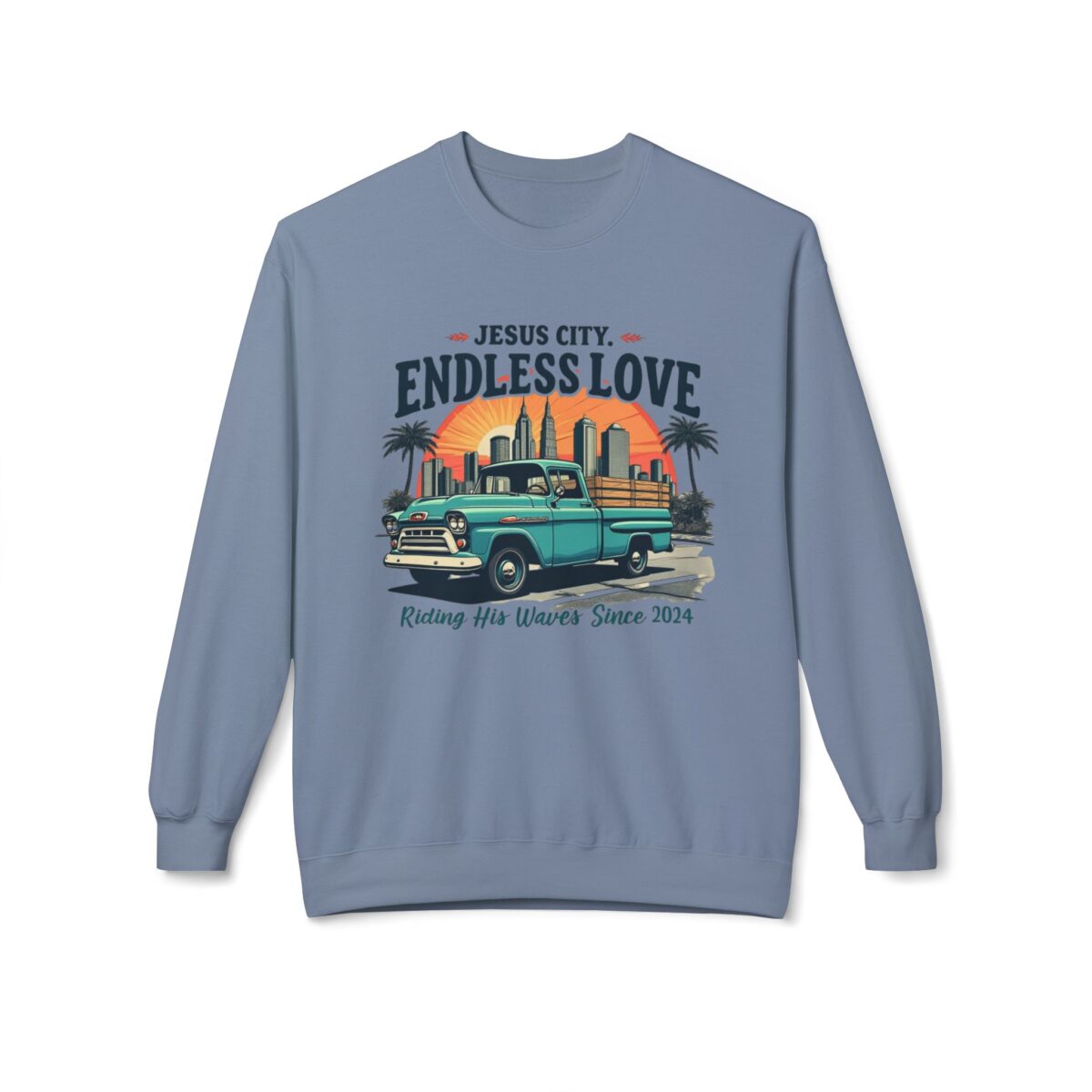 Endless love Unisex Midweight Softstyle Fleece Crewneck Sweatshirt - Image 21