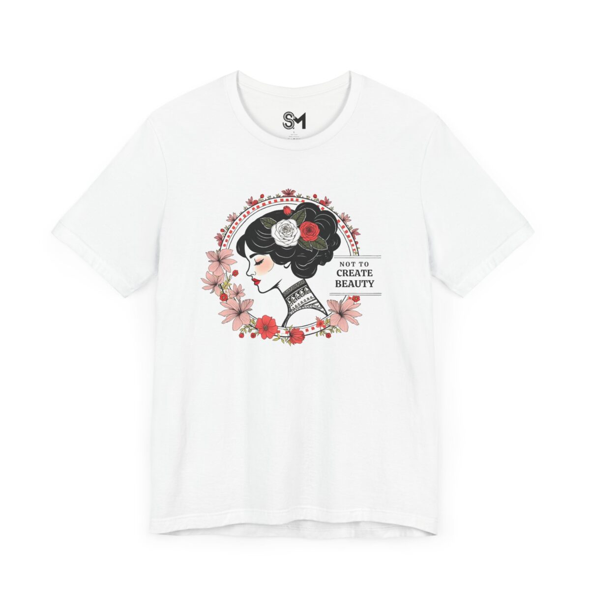 Not to create beauty Unisex Jersey Short Sleeve Tee - Image 7
