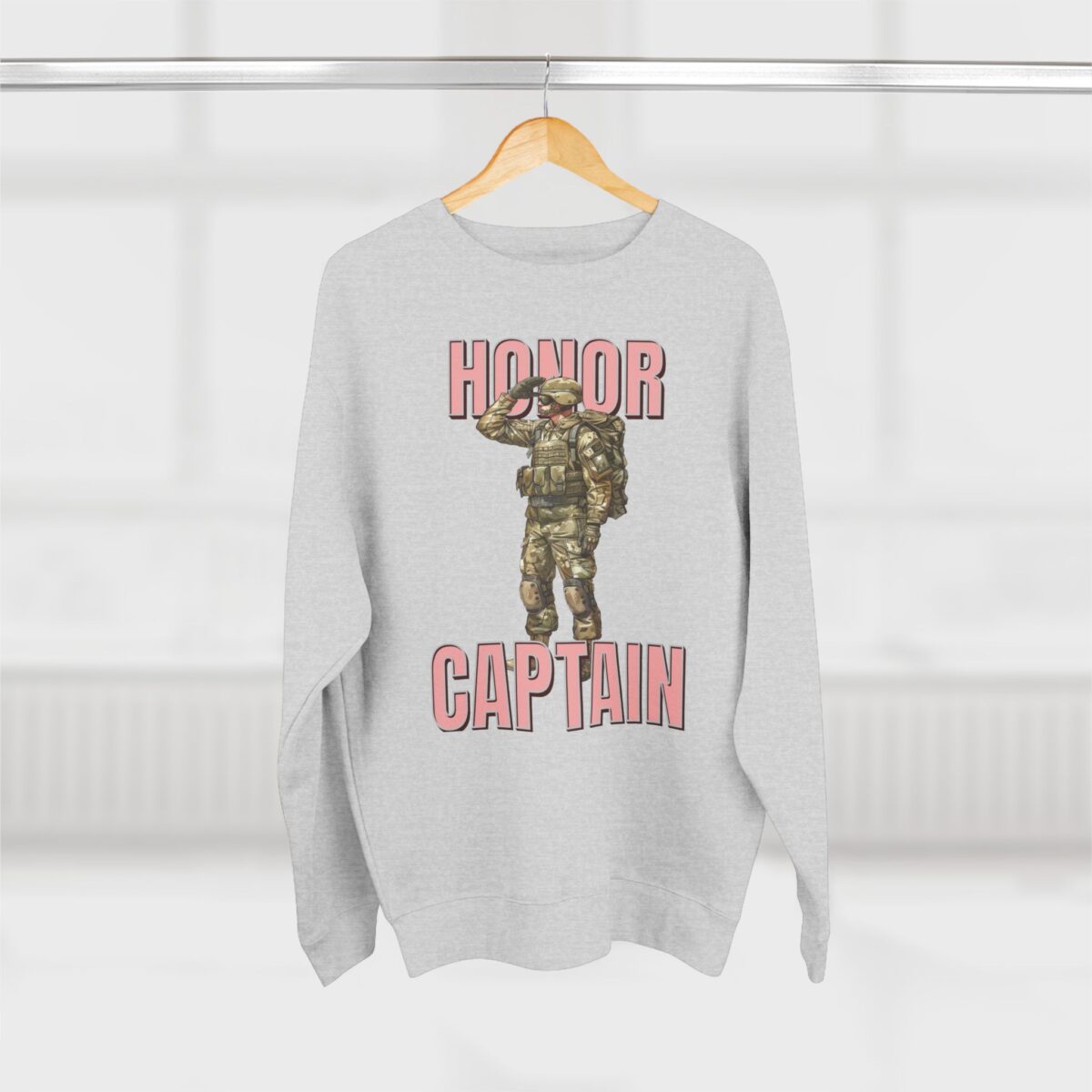 Honor Captain Unisex Crewneck Sweatshirt - Image 4