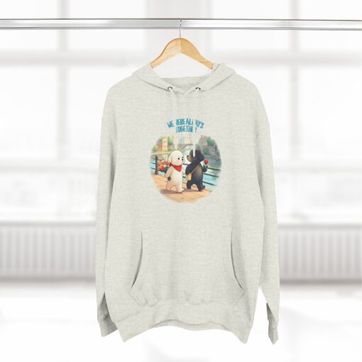 Always together Three-Panel Fleece Hoodie - Image 16