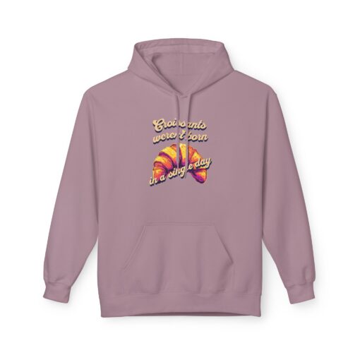 Croissants weren't born in a single day Unisex Midweight Softstyle Fleece Hoodie - Image 33