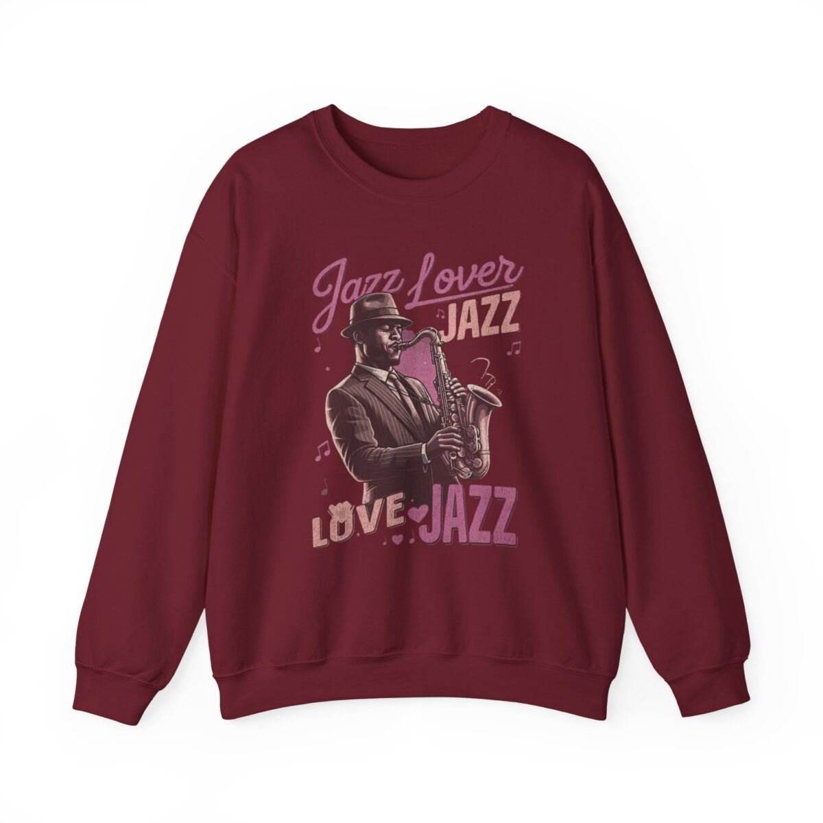 Love Jazz Unisex Heavy Blend™ Crewneck Sweatshirt - Image 37