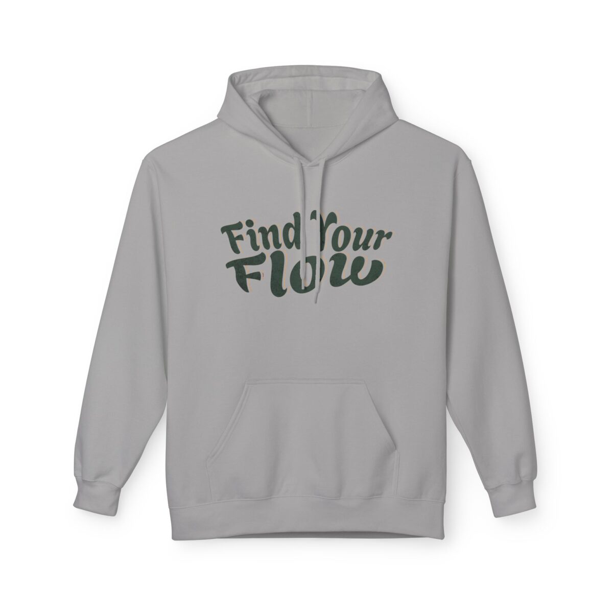Find your flow Unisex Midweight Softstyle Fleece Hoodie