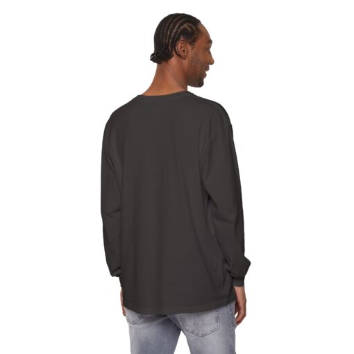 Mystery in motion Unisex Garment-dyed Long Sleeve T-Shirt - Image 20