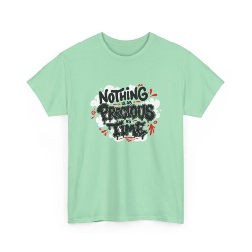 Nothing is as Precious as Time Unisex Heavy Cotton Tee - Image 35
