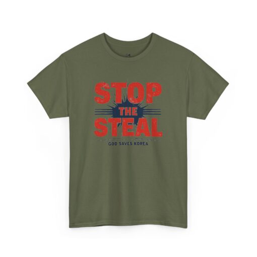 Stop the steal Unisex Heavy Cotton Tee - Image 27
