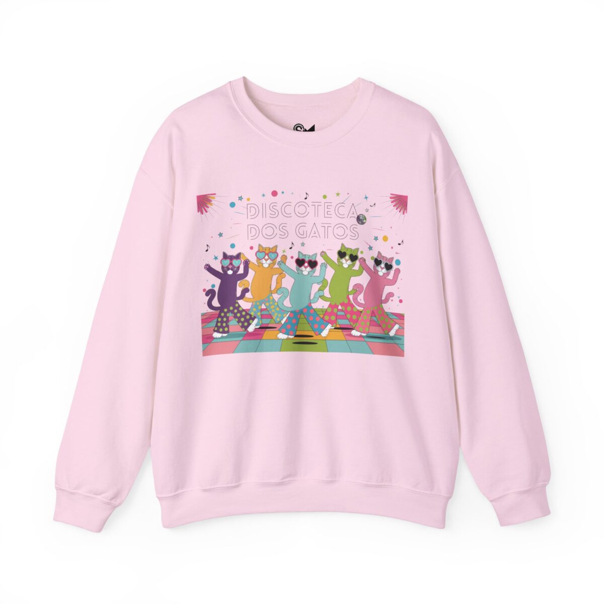 Discoteca dos Gatos Unisex Heavy Blend™ Crewneck Sweatshirt - Image 29