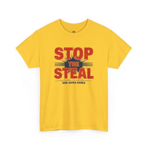 Stop the steal Unisex Heavy Cotton Tee - Image 23