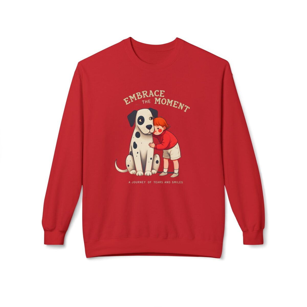 Embrace the moments Unisex Midweight Softstyle Fleece Crewneck Sweatshirt - Image 53