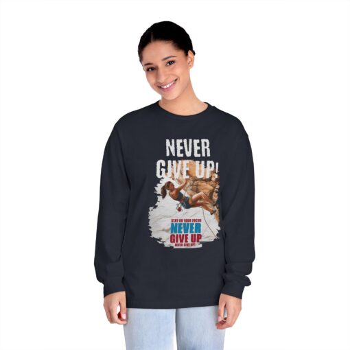 Stay on your focus Unisex Classic Long Sleeve T-Shirt - Image 8