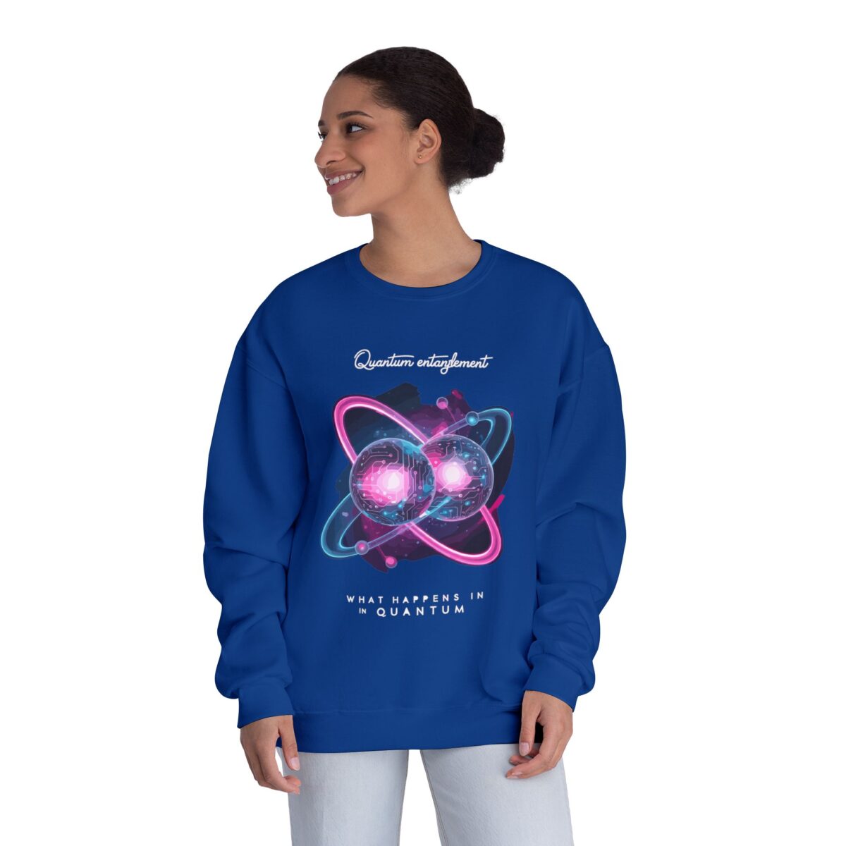 Quantum entanglement Unisex NuBlend® Crewneck Sweatshirt - Image 24