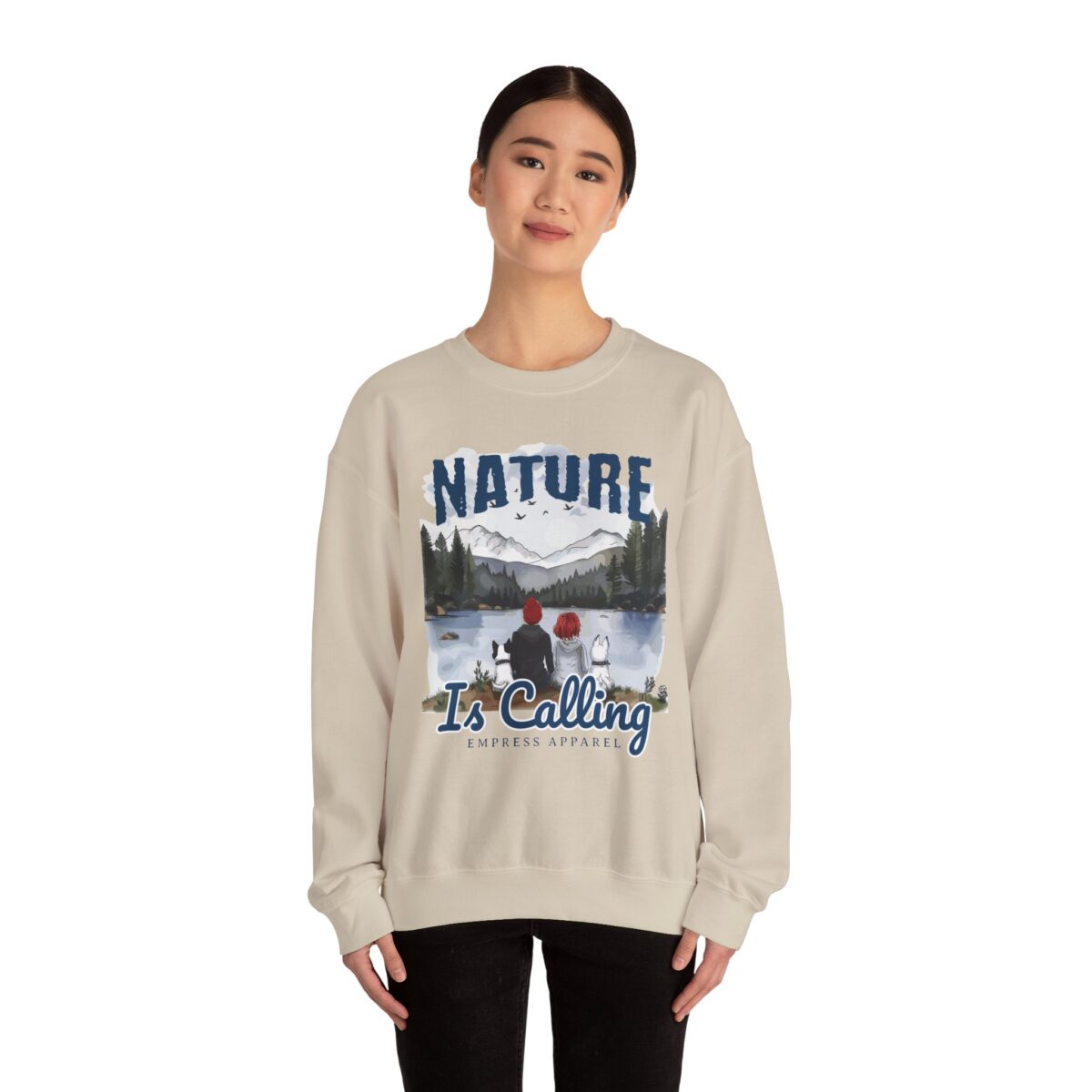 Nature is calling Unisex Heavy Blend™ Crewneck Sweatshirt - Image 12