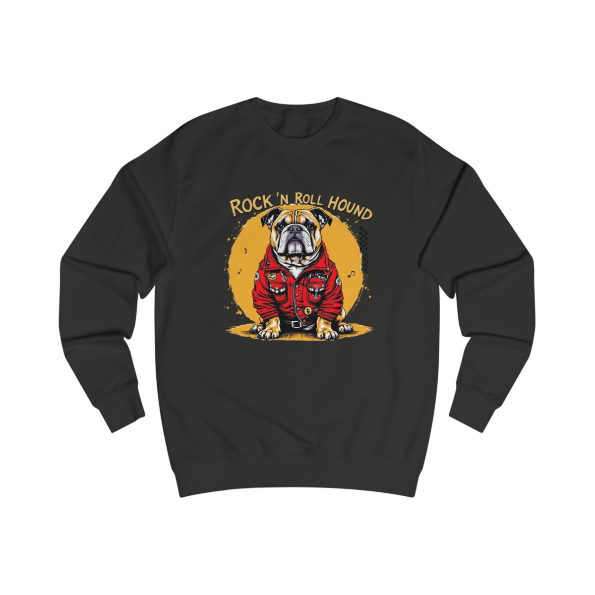 Rock ‘n’ Roll Hound Unisex Sweatshirt - Image 13