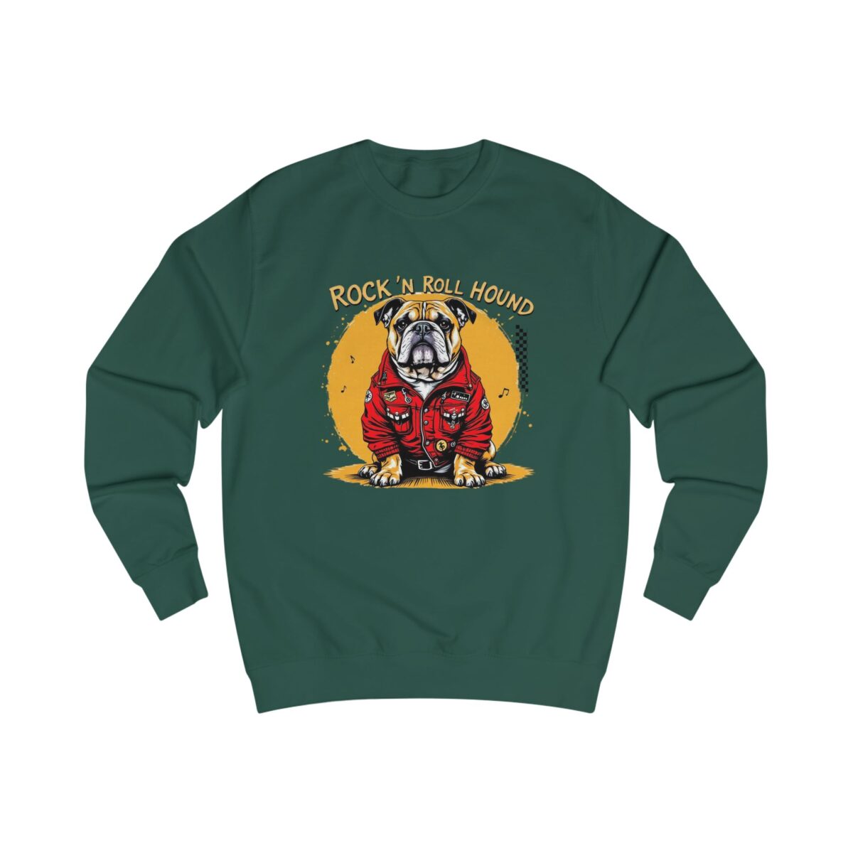 Rock ‘n’ Roll Hound Unisex Sweatshirt - Image 15