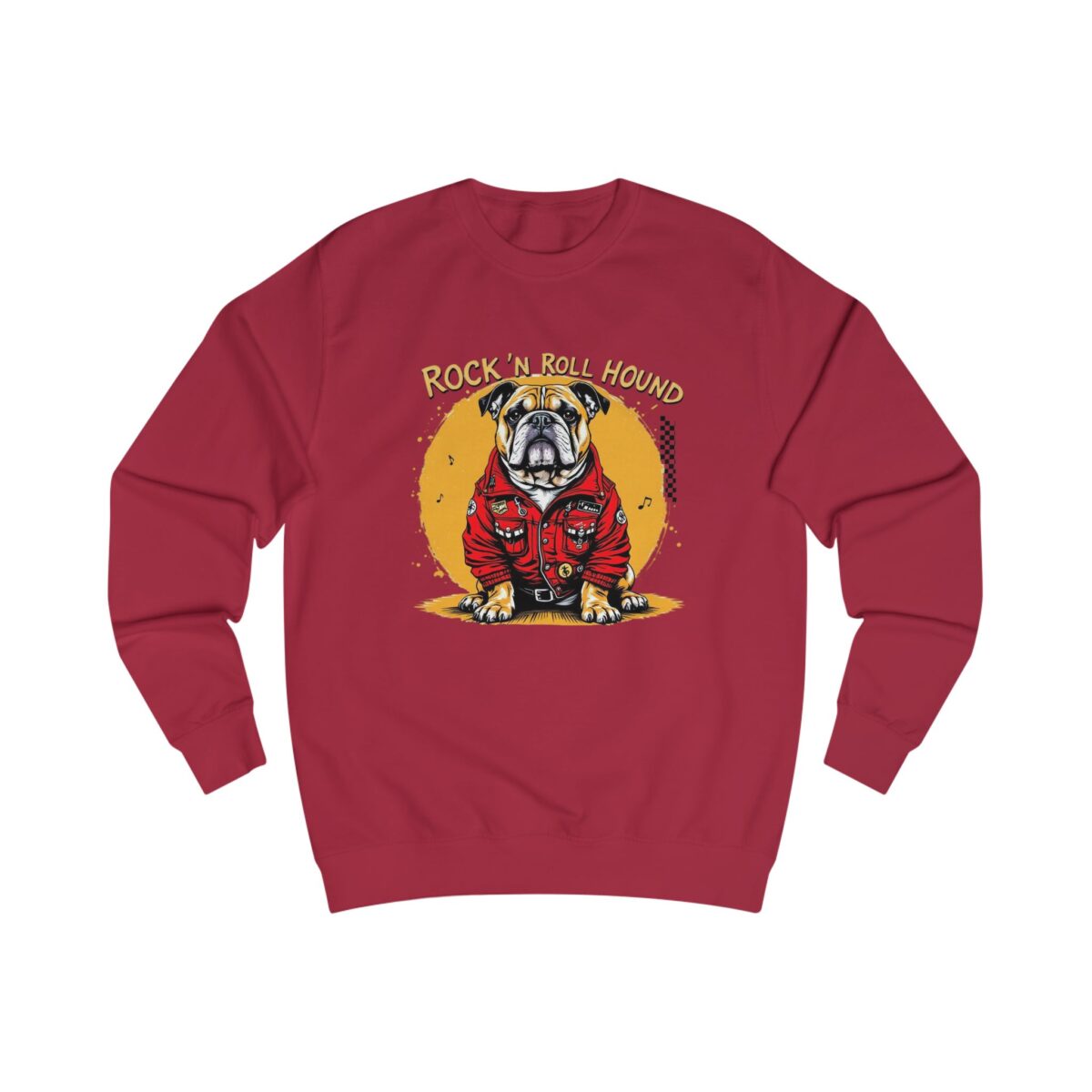 Rock ‘n’ Roll Hound Unisex Sweatshirt - Image 21