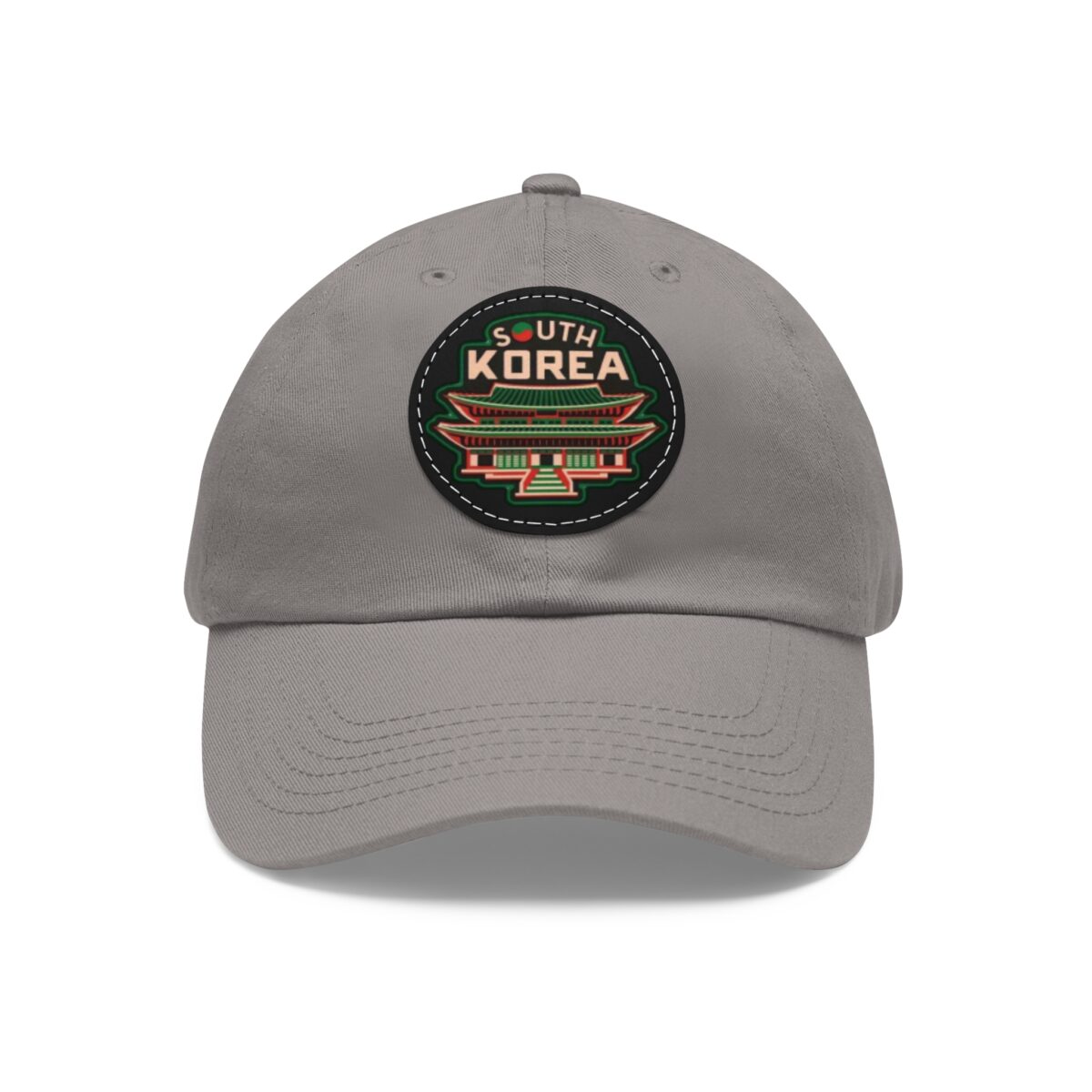 South Korea Hat with Leather Patch (Round) - Image 17