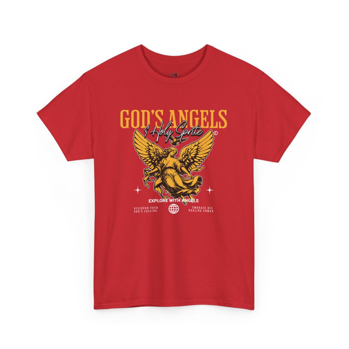 God's angels Unisex Heavy Cotton Tee - Image 47