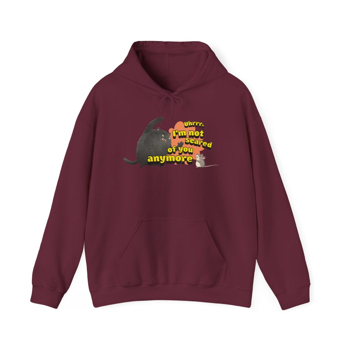 I'm not scared of you anymore Unisex Heavy Blend™ Hooded Sweatshirt - Image 13