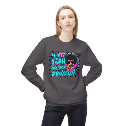 Interested? Unisex Midweight Softstyle Fleece Crewneck Sweatshirt - Image 11