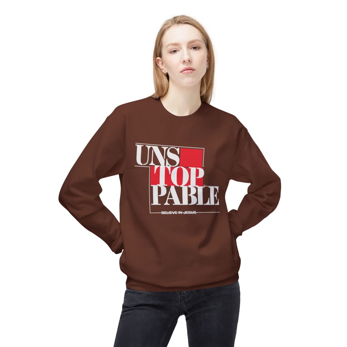 Unstoppable Unisex Midweight Softstyle Fleece Crewneck Sweatshirt - Image 3