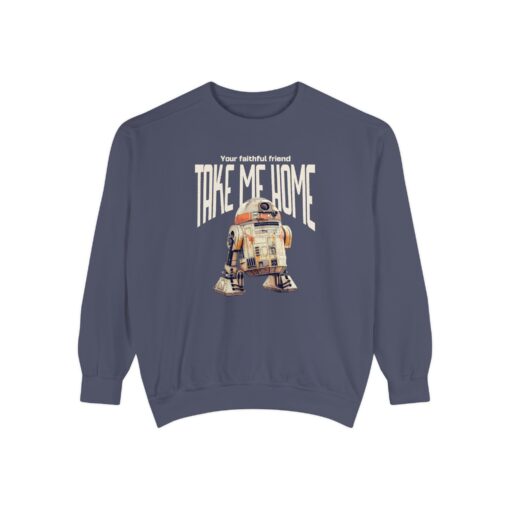Take me home Unisex Garment-Dyed Sweatshirt - Image 25