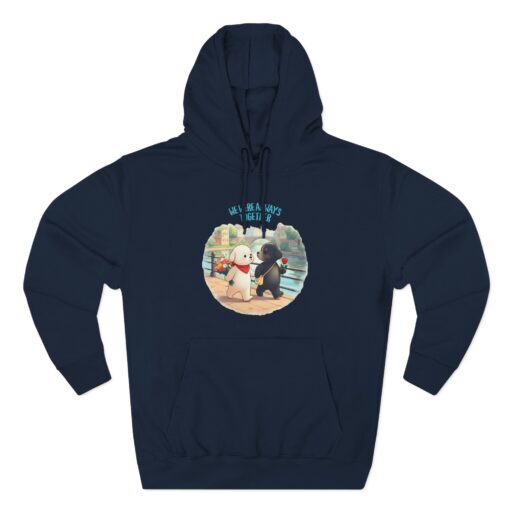 Always together Three-Panel Fleece Hoodie - Image 17