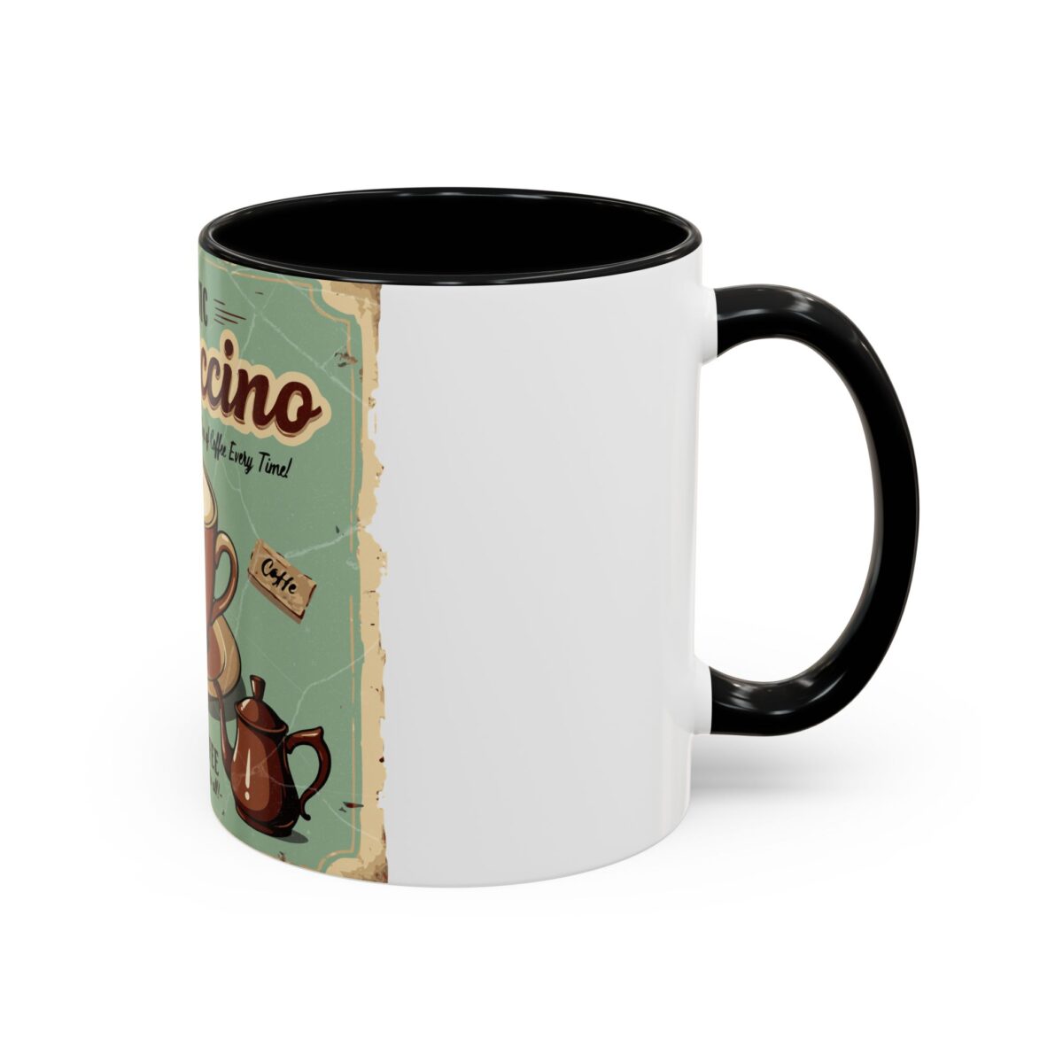 Classic Cappuccino Accent Coffee Mug (11, 15oz) - Image 2