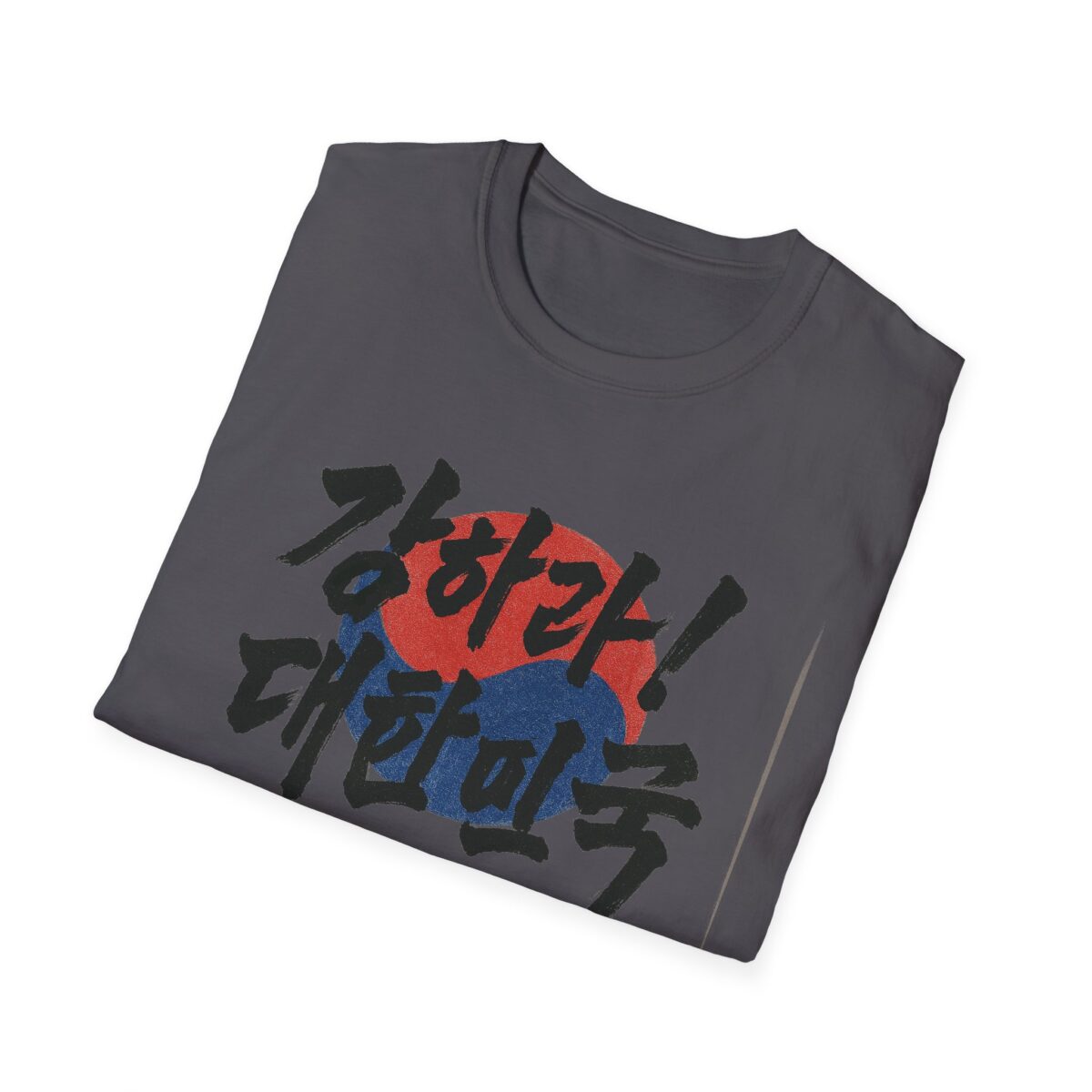 Korean Pride Graphic T-Shirt – Unisex Softstyle Tee with Hangul Design - Image 20